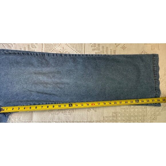 Kim Rogers Womens Jeans Sz 16 Petite Blue Denim Boot Cut Casual Classic Stretch - Picture 11 of 11